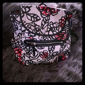 Coach floral mini backpack